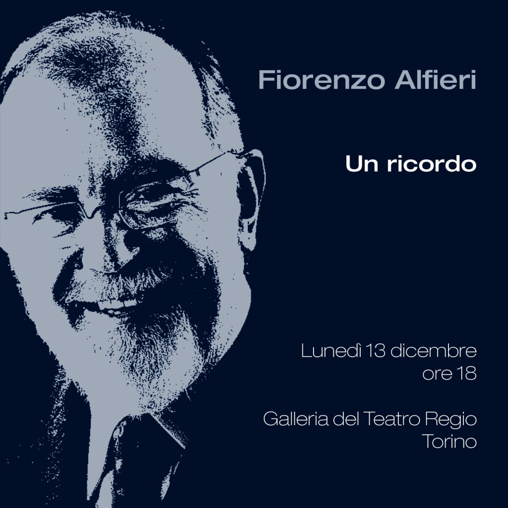 FIORENZO ALFIERI un anno