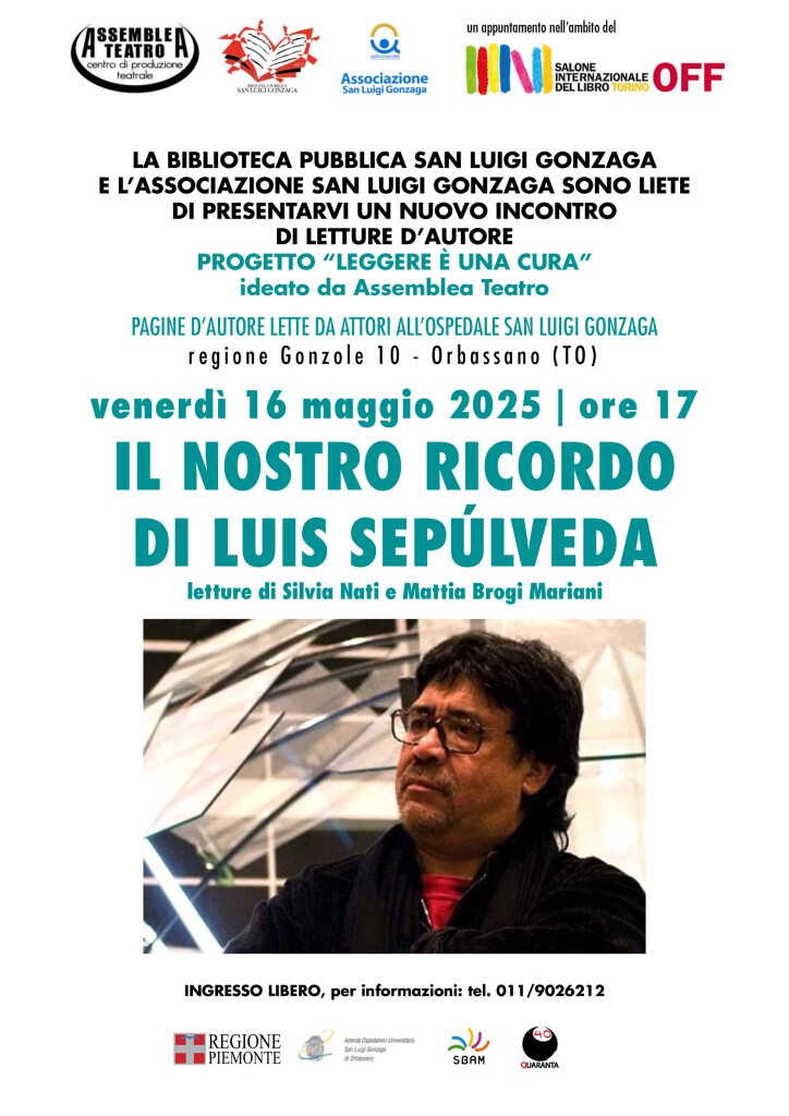 09-8-SaloneOFF 25-16mag ORBASSANO il nostro ricordo di l-sepulveda