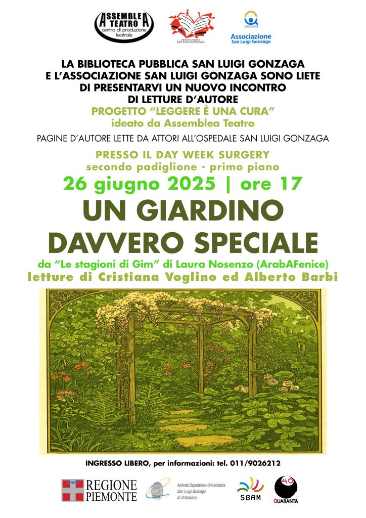 ORBASSANO 26 giu 25 UN GIARDINO DAVVERO SPECIALE-L